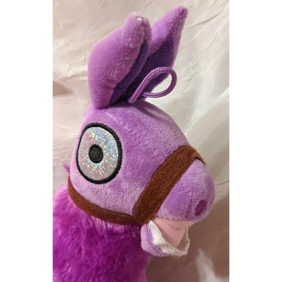 Nanco Fortnite Loot Llama Plush Rainbow Stuffed Animal Winged Purple Toy 9" - Picture 7 of 12